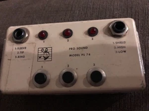 Pro Sound PS-74 Cable Tester- Vintage - Picture 1 of 4