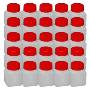 25 Stück Kunststoffdose 100 ml Weithalsflasche Plastikflasche Vorratsbehälter - Bild 1 von 3