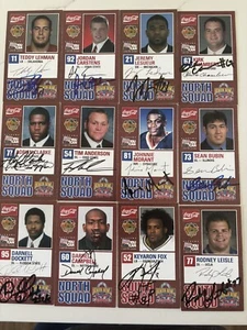 Rodney Leslie UCLA Bruins Signed 2004 SENIOR BOWL CARD COA - Picture 1 of 1