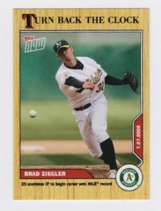 Carta Baseball 2020 Topps Now Turn Back The Clock Ben Ziegler #119 (PR 364) - Foto 1 di 2