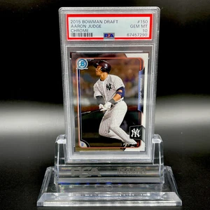 2015 Bowman Draft Chrome Aaron Judge PSA 10 American League Home Run King! - Picture 1 of 2