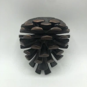Michael Healy 4” Cast Iron Pinecone Door Knocker - Picture 1 of 9