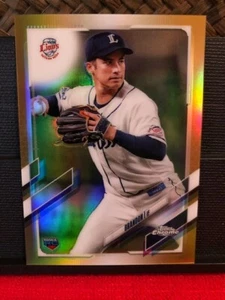 2021 Topps Chrome NPB Brandon Tysinger RC #174 Refractor-Gold Border SSP 12 /50 - Bild 1 von 13