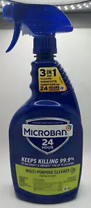 Microban 24 Hour Multi-Purpose Cleaner, Fresh Scent, 32 Oz. - Picture 1 of 4