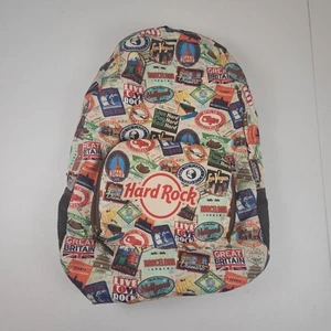 HARD ROCK CAFE 2018 PACKABLE PASSPORT BACKPACK EUC - Picture 1 of 10