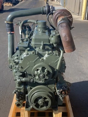 MOTOR TURBO DIÉSEL DETROIT 4-71 SUPERÁVIT GOBIERNO Foto 1 de 4