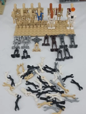 Genuine Lego Star Wars Battle Droids Factory Huge PARTS Lot of Minifigures SW001 - Image 1 of 4