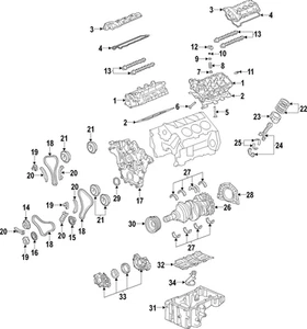 Genuine GM Passenger Side Engine Timing Chain Guide 12665676 - Picture 1 of 2