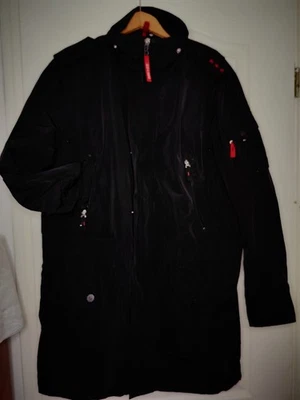 Men's BOGNER FIRE+ICE Multi-Pocket Jacket Parka Black RARE Size 52 L - Image 1 of 4