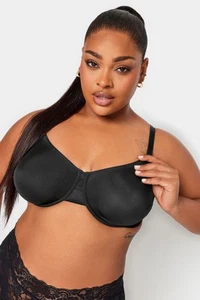 Yours Curve Women's Plus Size Moulded Smoothing Microfibre Bra - Picture 1 of 7