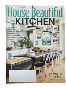 House Beautiful Magazine Oct 2019 2020 Kitchen Issue Lifestyle Design Lot of 2 - Picture 1 of 9