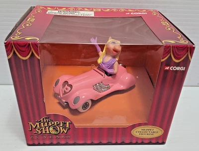 2002 CORGI THE MUPPET SHOW MS PIGGY DIE CAST **MINT IN BOX** - Image 1 of 4