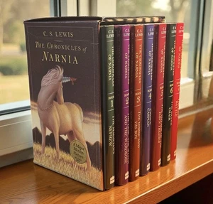 The Chronicles of Narnia by C.S. Lewis Full Hardcover Set Books 1-7 Lion Witch - Bild 1 von 24