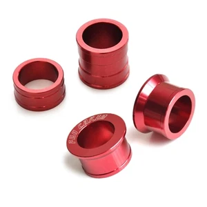 Juego espaciador cubo rueda aluminio moto rojo para CR125/250 CRF125/250/450R/X/450X - Imagen 1 de 7