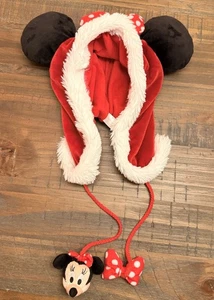Tokyo Disney Resort Minnie Mouse Ear Hat 58 cm Japan Exclusive Red/Bow - Picture 1 of 7