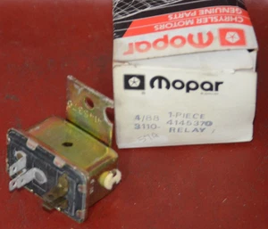 NOS 1984-1989 Dodge Ram Truck Dakota Switching Dual Pickup Relay MOPAR 4145370 - Picture 1 of 10