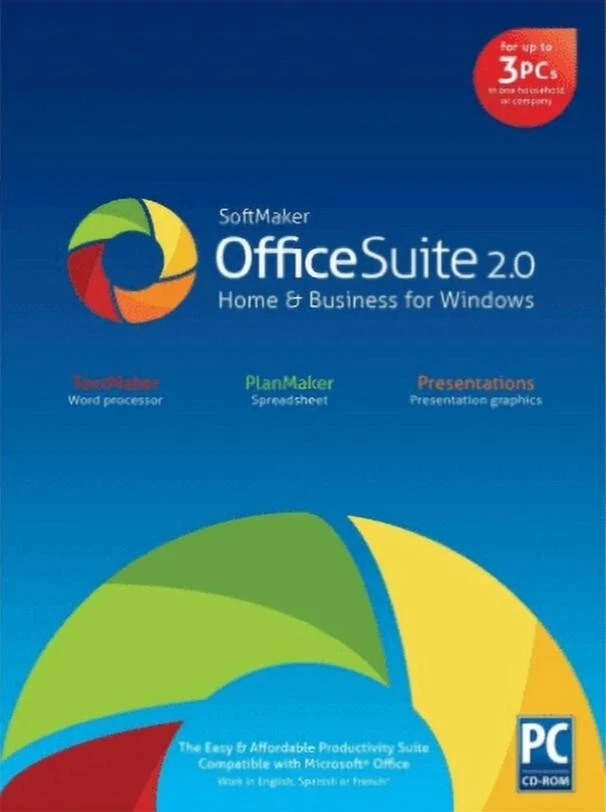 Office Suite 2.0 | Home & Business for Windows | PC CD-rom | New & Sealed - Image 1 of 1