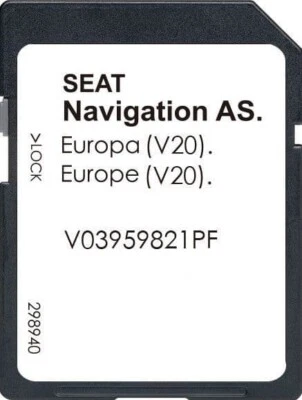 SEAT Europa 2025 V20 (AS) MIB2 GEN2 Karte - Bild 1 von 3