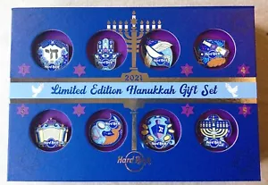 2021 HARD ROCK CAFE HANUKKAH GIFT SET (8) PIN LIMITED EDITION BOX SET - Bild 1 von 12