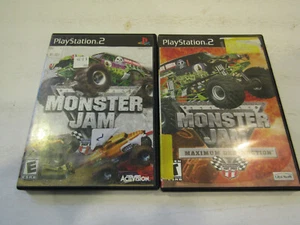 Monster Jam & Monster Jam Maximum Destruction  for Ps2 VG Condition - Picture 1 of 3