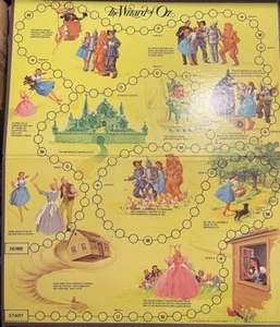 Vintage Wizard Of Oz Game Board 1974 - Picture 1 of 3