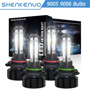 Combo 9005 9006 LED Headlight High Low Beam For Toyota Camry 1992-1996 2000-2006 - Picture 1 of 12