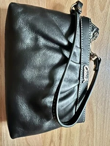 Pre-Owned, Genuine COACH, Black, Cute, small, Leather ladies Wrislet/ Wallet/Bag - Bild 1 von 12