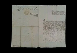 King Augustus III Royal Court of Jaroslaw Poland Lithuania Manuscript Document - Picture 1 of 24