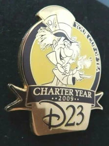 Spilla Disney D23 - Abbonamento Esclusivo Charter Anno Cappellaio Matto #69637 - Foto 1 di 4