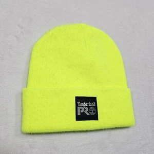 Timberland Pro Unisex Adult Cuffed Beanie Hat Winter Cap HiViz Safety Yellow USA - Picture 1 of 5