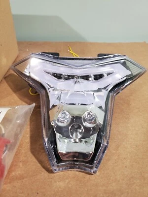 Rumble concepts integrated turn signal tail light Kaw Z1000 2014+ clear TR206694 - Image 1 of 4