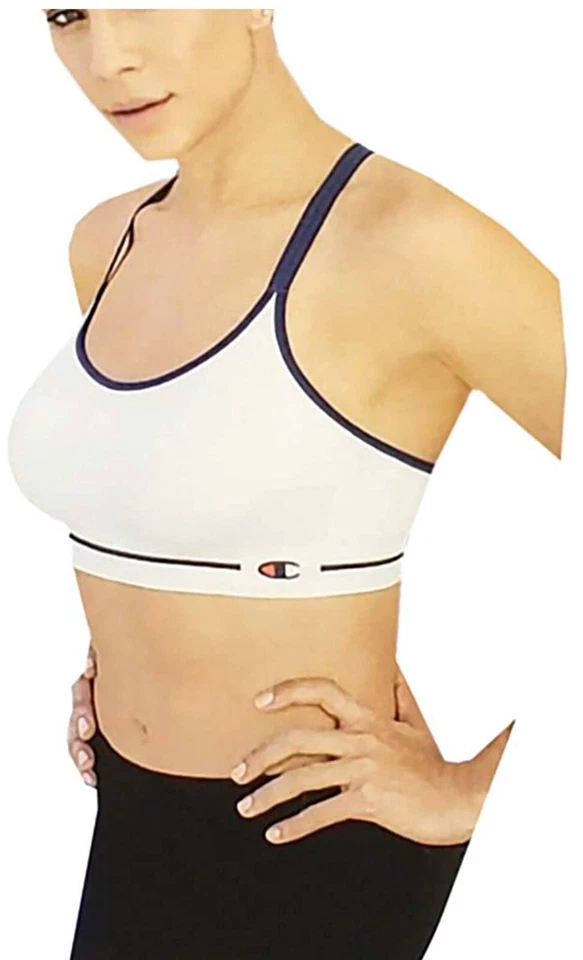 - 2 PKS Champion Sports Bras Wicking Seamless Size M