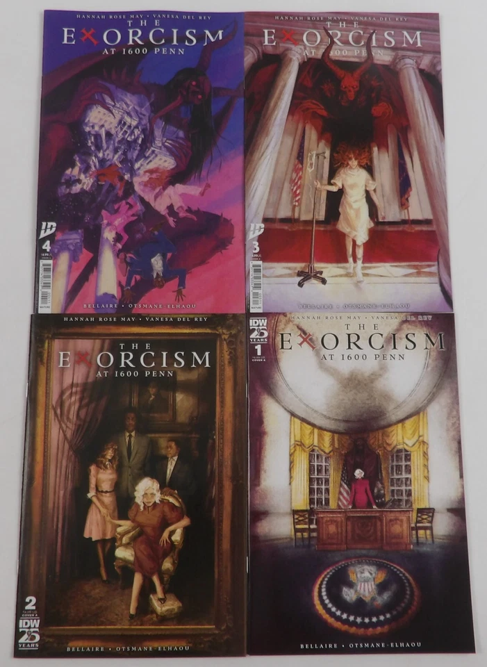 the Exorcism at 1600 Penn #1-4 VF/NM complete series IDW Publishing - Imagem 1 de 1