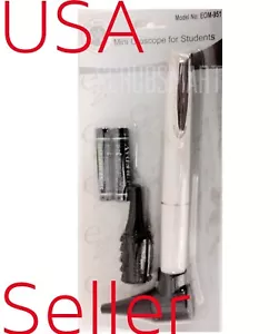 US SELLER FAST SHIPPING IN USA Brand New BASIC WHITE Otoscope + Batteries - Picture 1 of 4