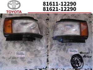 Toyota Genuine COROLLA LEVIN AE86 Corner Lens LH RH 81611-12290 81621-12290 New - Picture 1 of 3