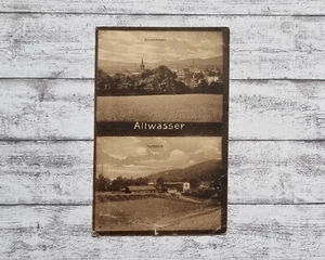 AK Altwasser Karlshütte Stary Zdroj Gesamt Architektur Postkarte Handschrift alt - Picture 1 of 2