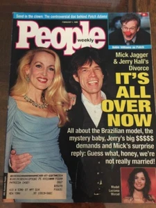 PEOPLE WEEKLY Magazine 2/1/99 Mick Jagger, Jerry Hall, Robin WIlliams,  - Bild 1 von 1