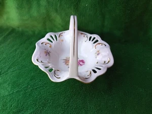 Vintage Souvenir Vase Small Germany P 14 flowers print - Picture 1 of 4