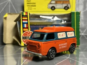 Furgoneta de servicio Fiat Politoys Italia 1:43 vintage en caja original - Imagen 1 de 13