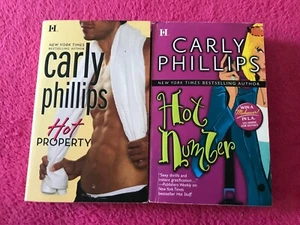 Carly Phillips 2 Bücher Lot - Hot Zone Serie - Hot Number & Hot Property - GEBRAUCHT - Bild 1 von 5