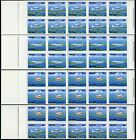 Palau C18a C19a C20a C20b 4 panele broszur MNH0 Samoloty, samoloty.1989. x33190