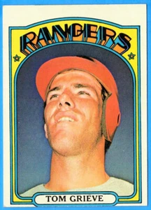 1972 Topps # 609 TOM GRIEVE (ex) Texas Rangers - Picture 1 of 2