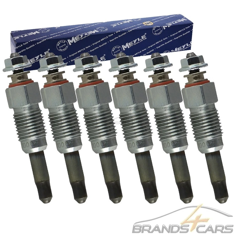 6x MEYLE GLÜHKERZE FÜR VOLVO 240 740 760 780 940 1 2 960 2.4 BJ 90-98 - Bild 1 von 3