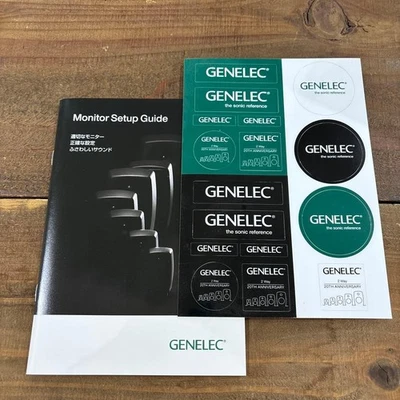 Catalog GENELEC 20th Anniversary Sticker and Catalog Set from Japan - Image 1 of 3
