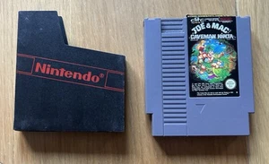 Joe & Mac (Nintendo Entertainment System, 1992) - Game and Sleeve - Picture 1 of 4