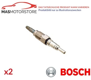 GLÜHKERZE GLÜHKERZEN BOSCH 0 250 703 059 2PCS P FÜR AUDI A4 B9,A5,A6 C8,A7,Q5 - Picture 1 of 4