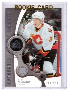 Tarjeta de novato Dion Phaneuf 2005-06 SP edición usada juego #130/999 - Imagen 1 de 1