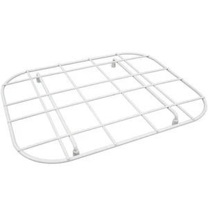 Delfinware Standard Kitchen Sink Mat Non Slip White Stainless Steel Black - Picture 1 of 10