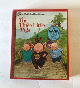 Vintage - 1977 - Sealed - "The Three Little Pigs" - LITTLE GOLDEN GAME - Bild 1 von 7
