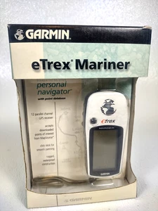 Garmin eTrex Mariner Navegador Portátil Unidad GPS Completa En Caja LEER - Imagen 1 de 14
